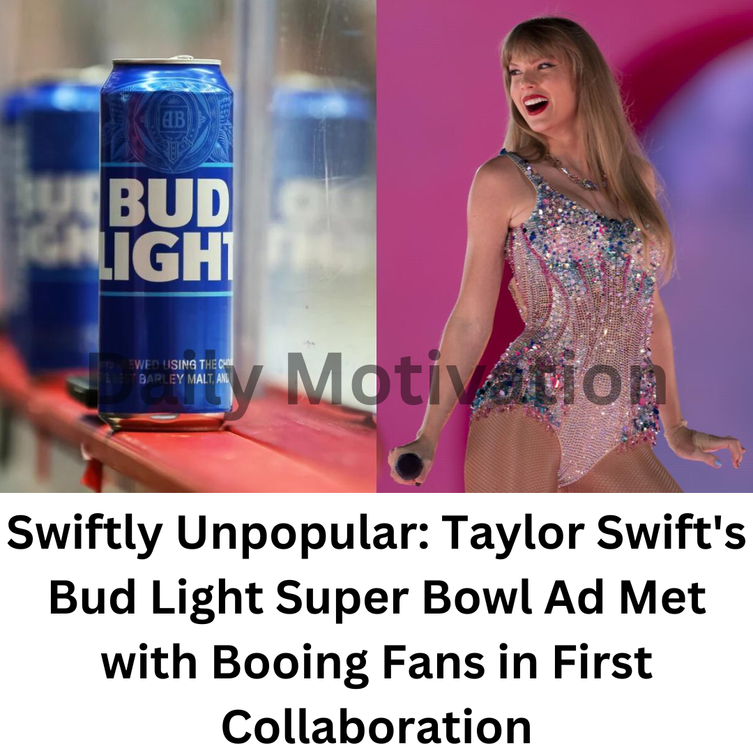 Taylor Swift’s Super Bowl Debut Met with Mixed Reception from Fans in Bud Light Collaboration