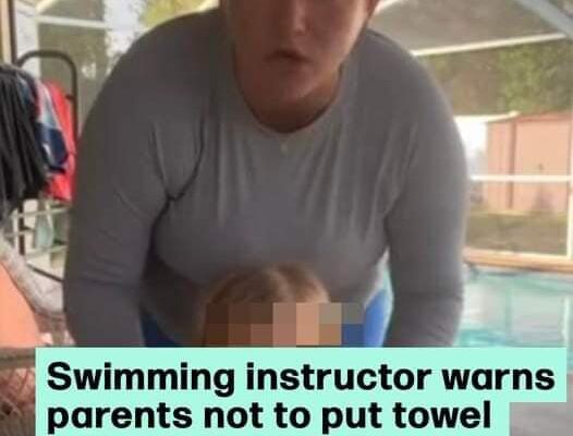 ‘Don’t put a towel on kid’s shoulders’: Swimming instructor reminds parents of important pool safety tip