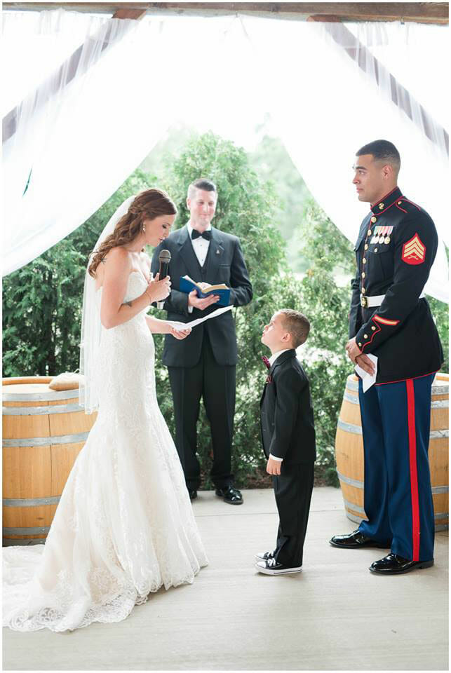 Stepmom Delivers Special Wedding Vows To Four-Year-Old – His Reaction Breaks Our Hearts