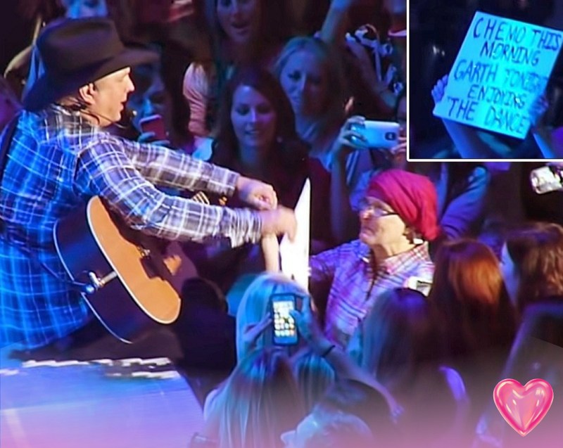 GARTH BROOKS PAUSES CONCERT TO SHARE HEARTFELT MOMENT WITH CANCER PATIENT TERESA SHAW