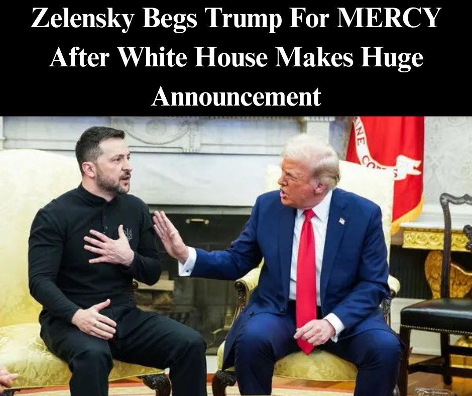 Trump Accuses Zelensky Of Sabotaging U.S. Peace Plan For Ukraine