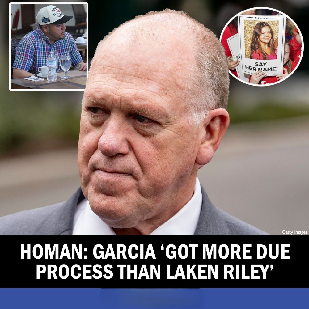Homan: Garcia ‘Got More Due Process Than Laken Riley’