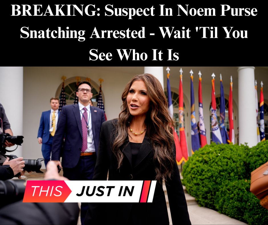 Suspect In Noem Purse-Snatching Case Is An Illegal Immigrant: Report