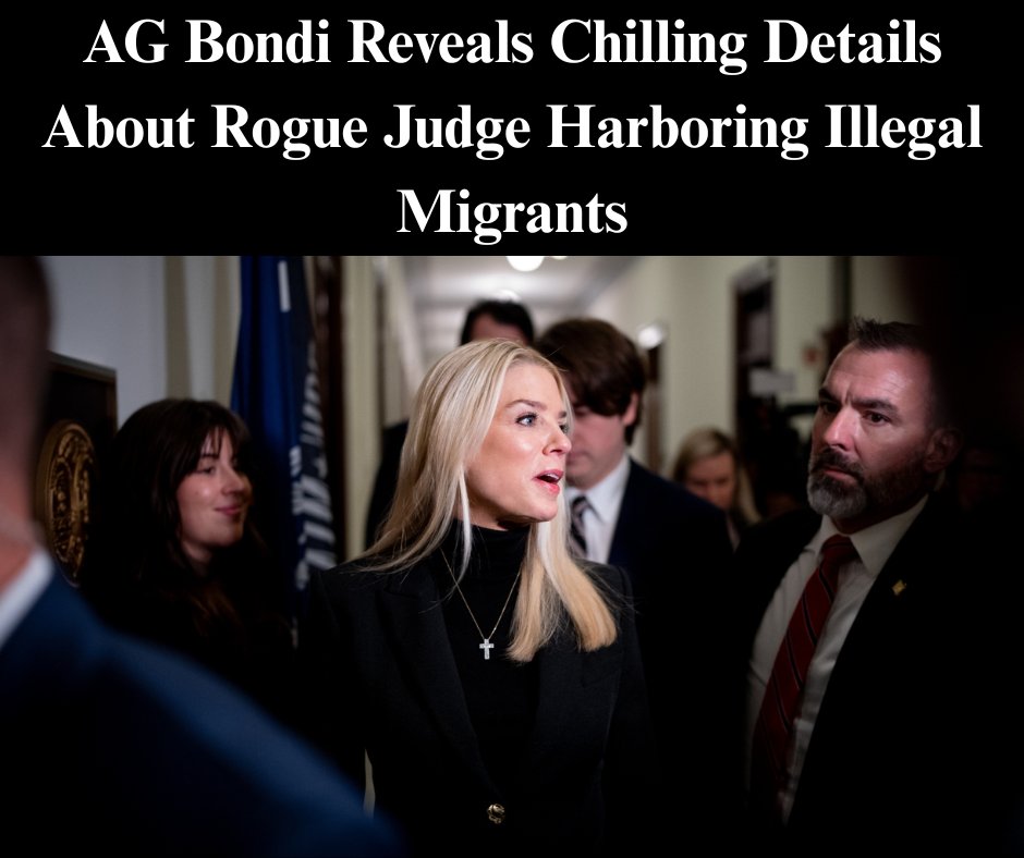 AG Bondi Issues Stark Warning To Rogue Judges After Another Arrest