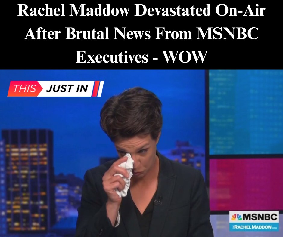 Rachel Maddow Devastated After Brutal News From MSNBC Executives