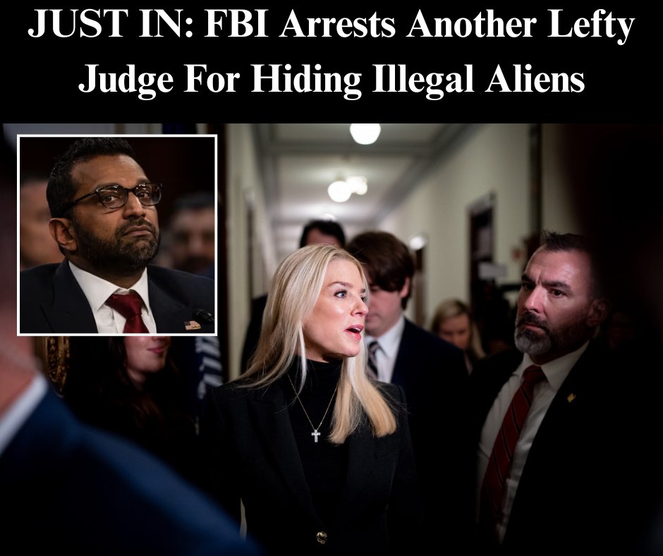 JUST IN: FBI Arrests Another Democrat Judge For Hiding Illegal Aliens