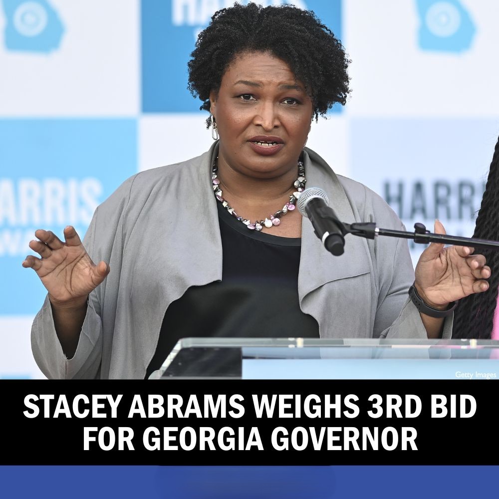 Stacey Abrams Weighs 3rd Bid for Georgia Governor