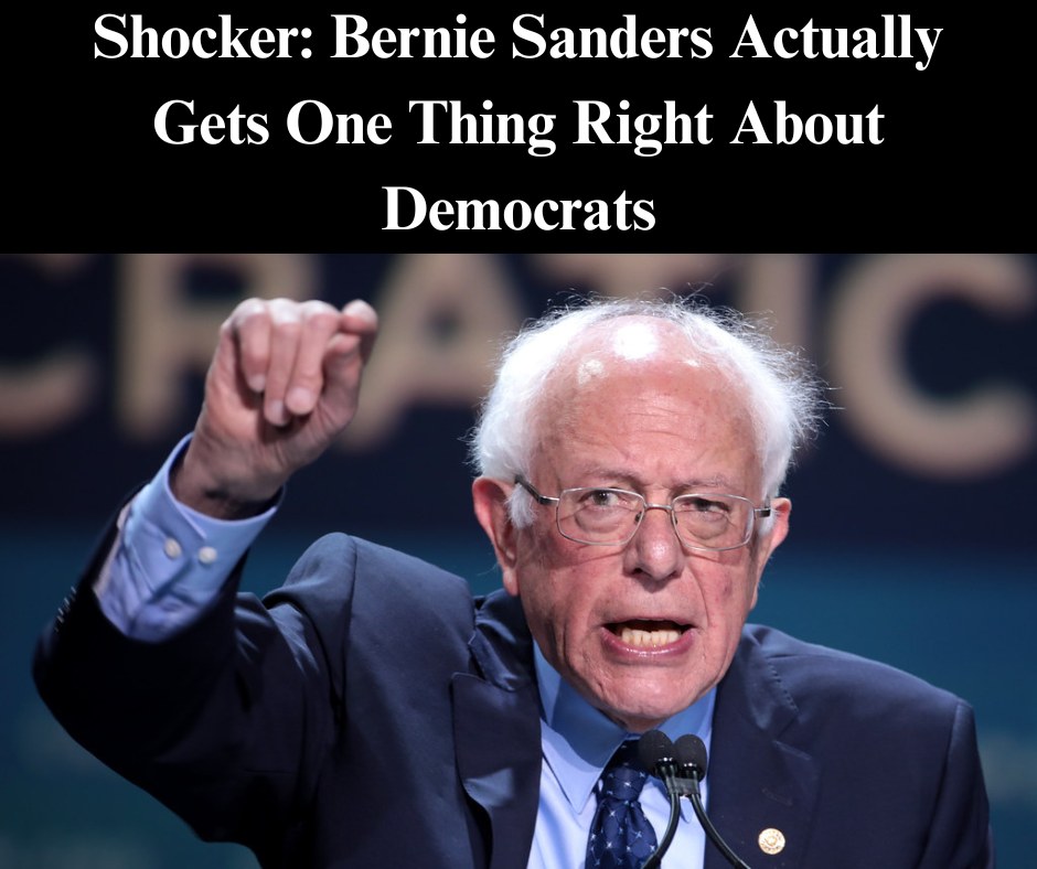 Shocker: Bernie Sanders Actually Gets One Thing Right About Democrats