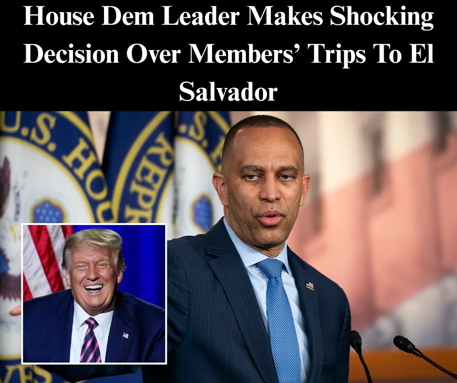 House Dem Leader Makes Shocking Decision Over Members’ Trips To El Salvador