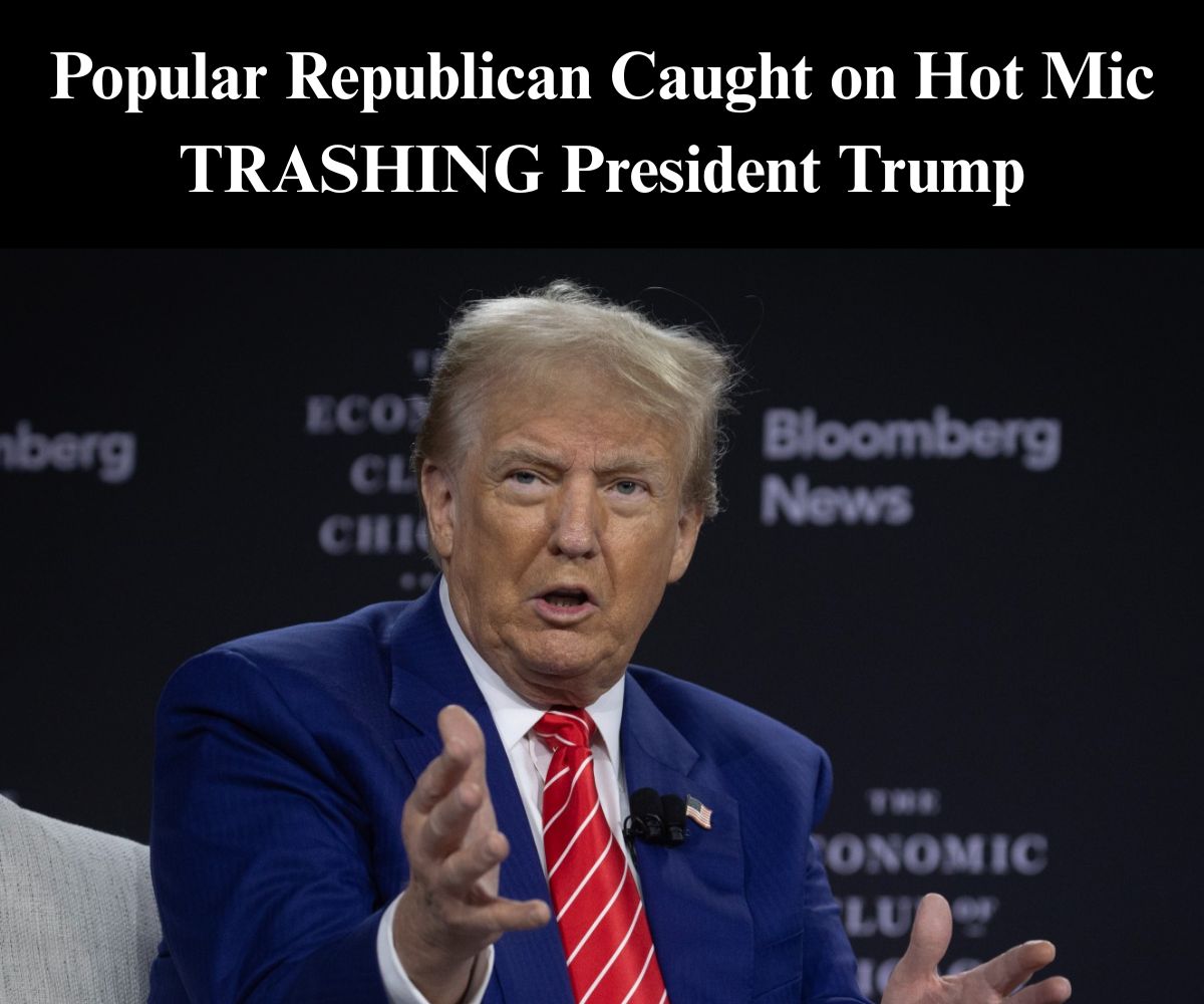 REPORT: Republican Caught Trash-Talking Trump Behind His Back