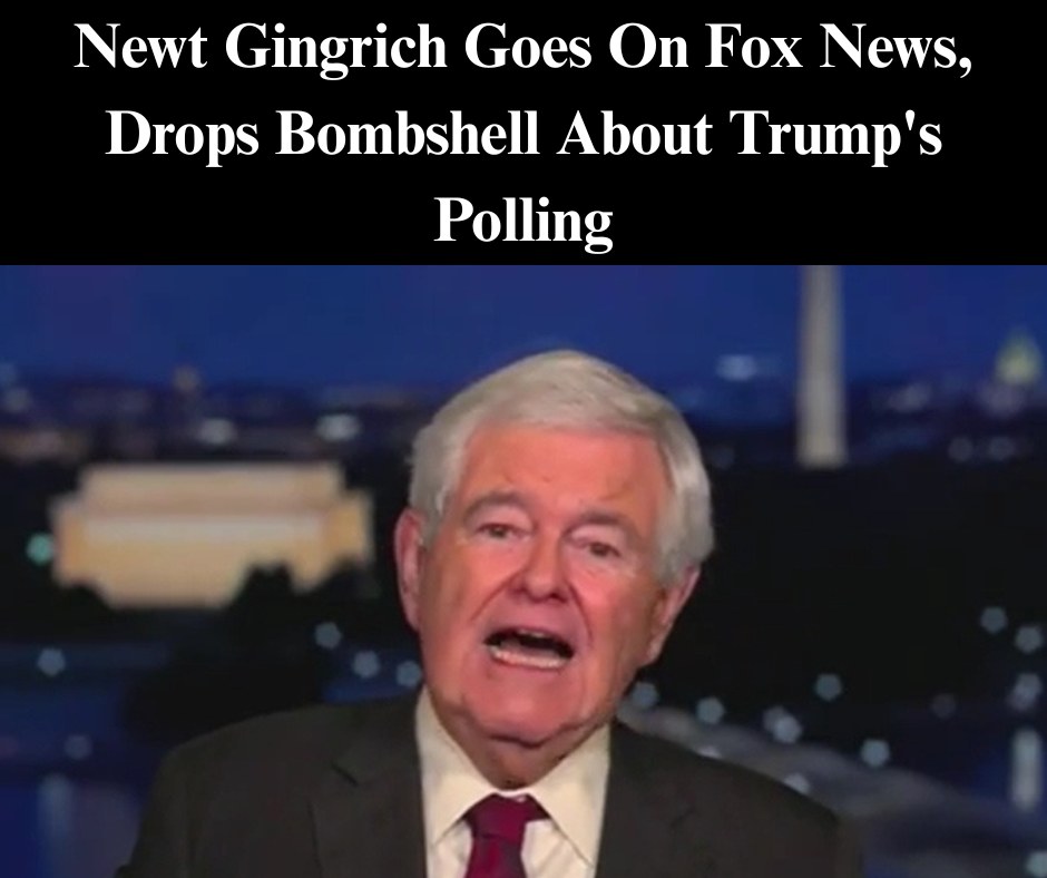 Newt Gingrich Goes On Fox News, Drops Bombshell About Trump’s Polling