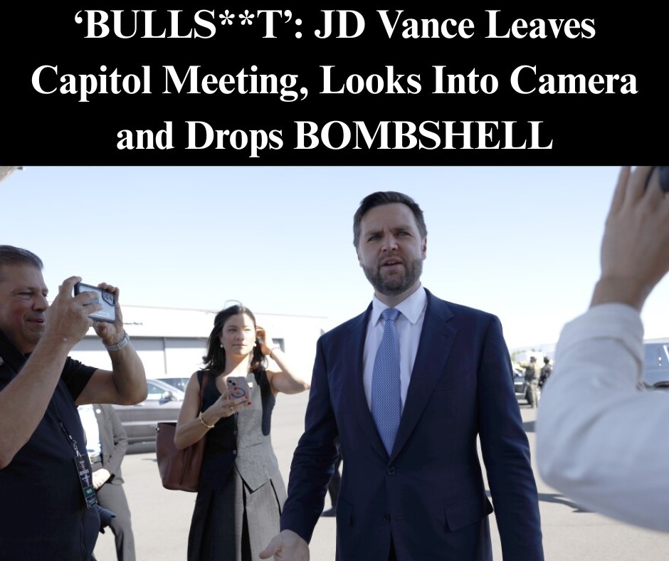 J.D. Vance Tees Off On Democrats Over Looming Shutdown: ‘Bullsh*t’