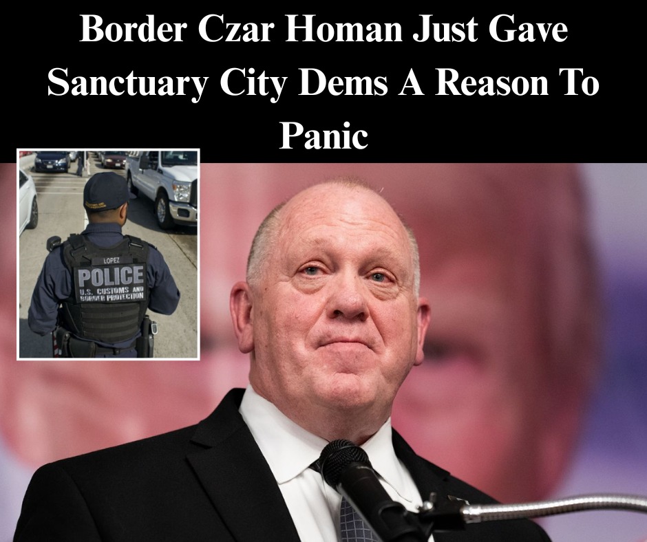 Border Czar Homan Just Gave Sanctuary City Dems A Reason To Panic