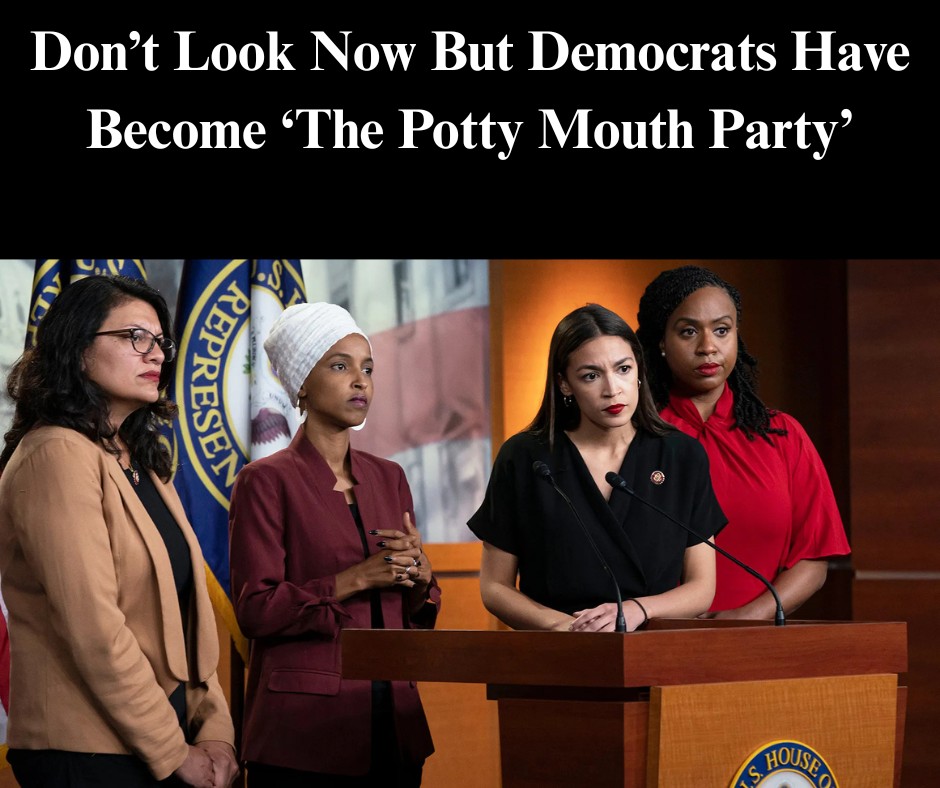 Democrats Have Turned Into ‘The Potty Mouth Party’