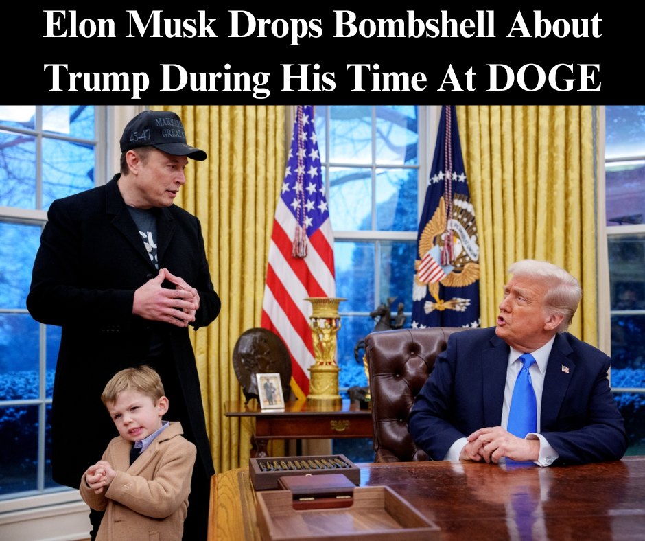 Elon Musk Drops Bombshell About Trump During His Time At DOGE