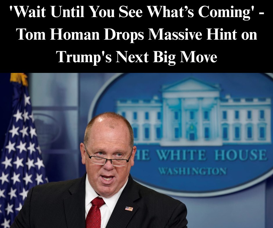 Homan Hints At Arrests of ‘Sanctuary City’ Officials Shielding Illegal Migrants