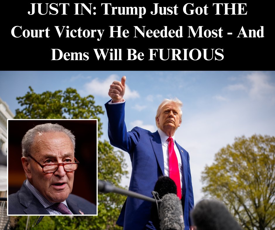 JUST IN: Trump Just Got THE Court Victory He Needed Most
