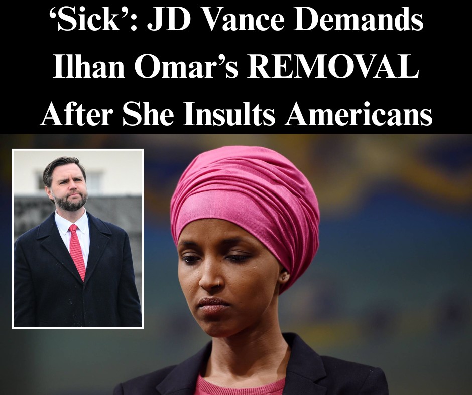 VP Vance Rips Ilhan Omar Over Resurfaced ‘Fearful of White Men’ Clip
