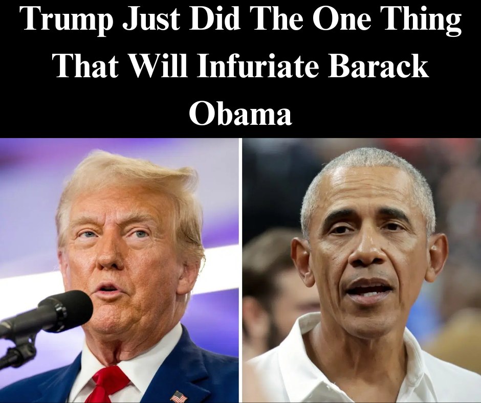 Trump Just Did The One Thing That Will Infuriate Barack Obama