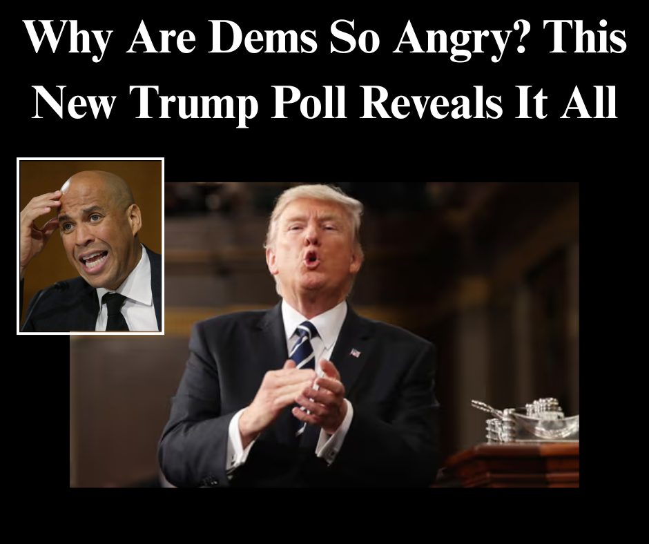 Why Are Dems So Angry? This New Trump Poll Reveals It All