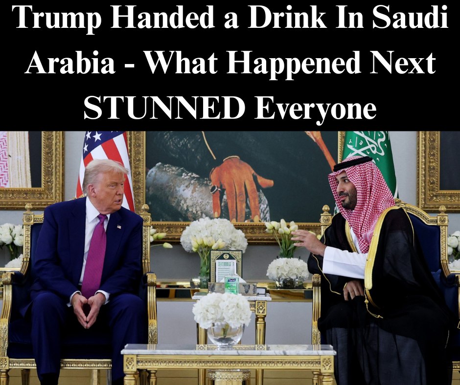Trump Goes Viral For Moment During High Stakes Saudi Arabia Trip