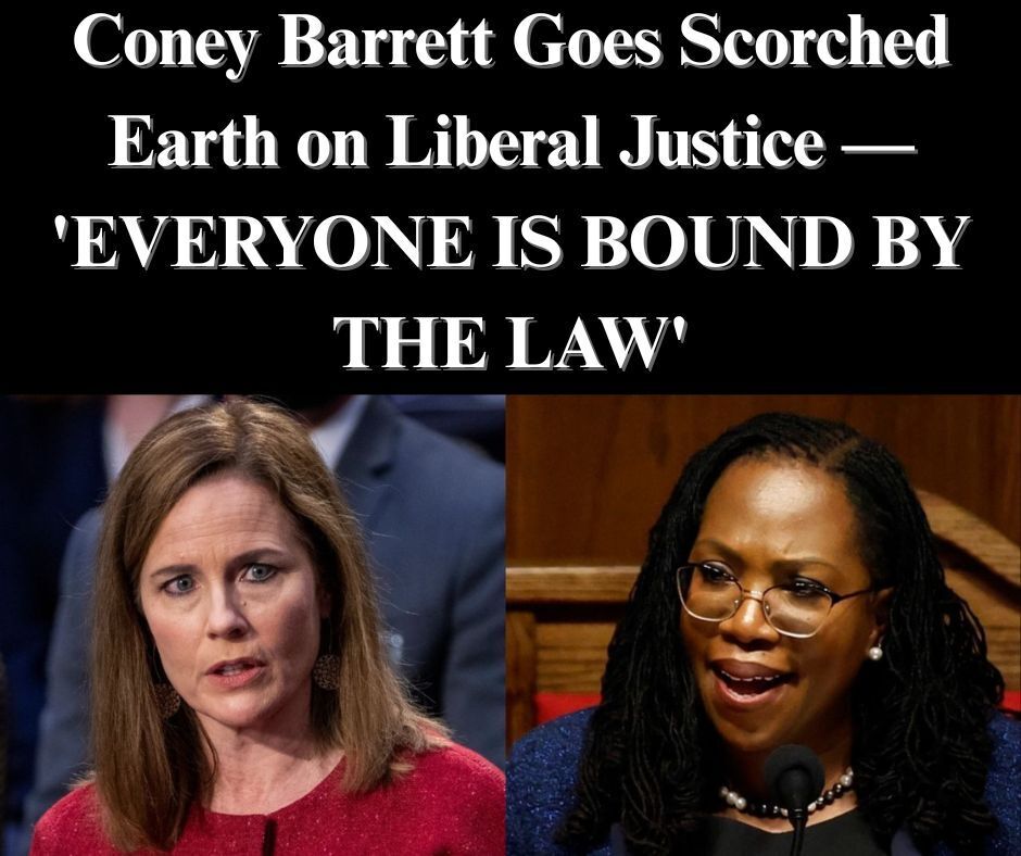 Amy Coney Barrett Torches Ketanji Brown Jackson’s ‘Extreme’ Opinion