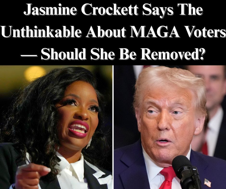Jasmine Crockett Says The Unthinkable About MAGA Voters