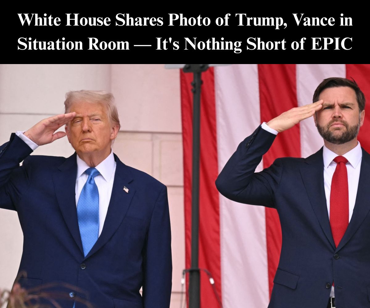 White House Releases Situation Room Photos Of Trump, Vance During Iran Operation