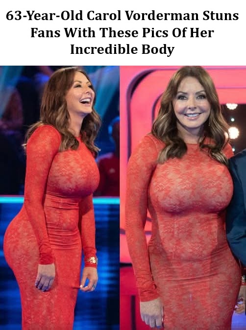 63-Year-Old Carol Vorderman Stuns Fans With These Pics Of Her Incredible Body
