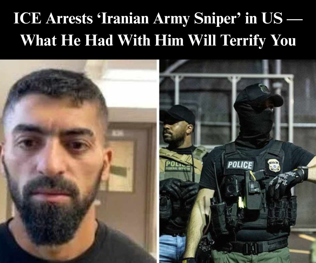 ICE Captures ‘Iranian Army Sniper’ Living Illegally In US