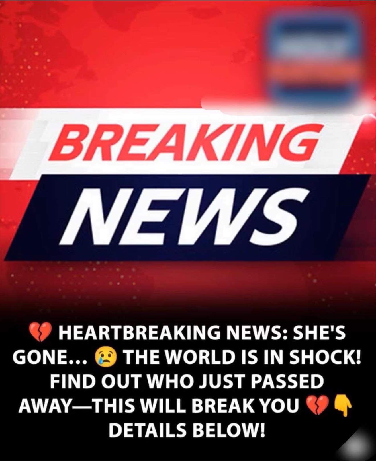SAD NEWS: SHE HAS PASSED AWAY — THIS WILL BREAK YOUR HEART 😢THE WORLD IS MOURNING… FIND OUT WHO IT IS