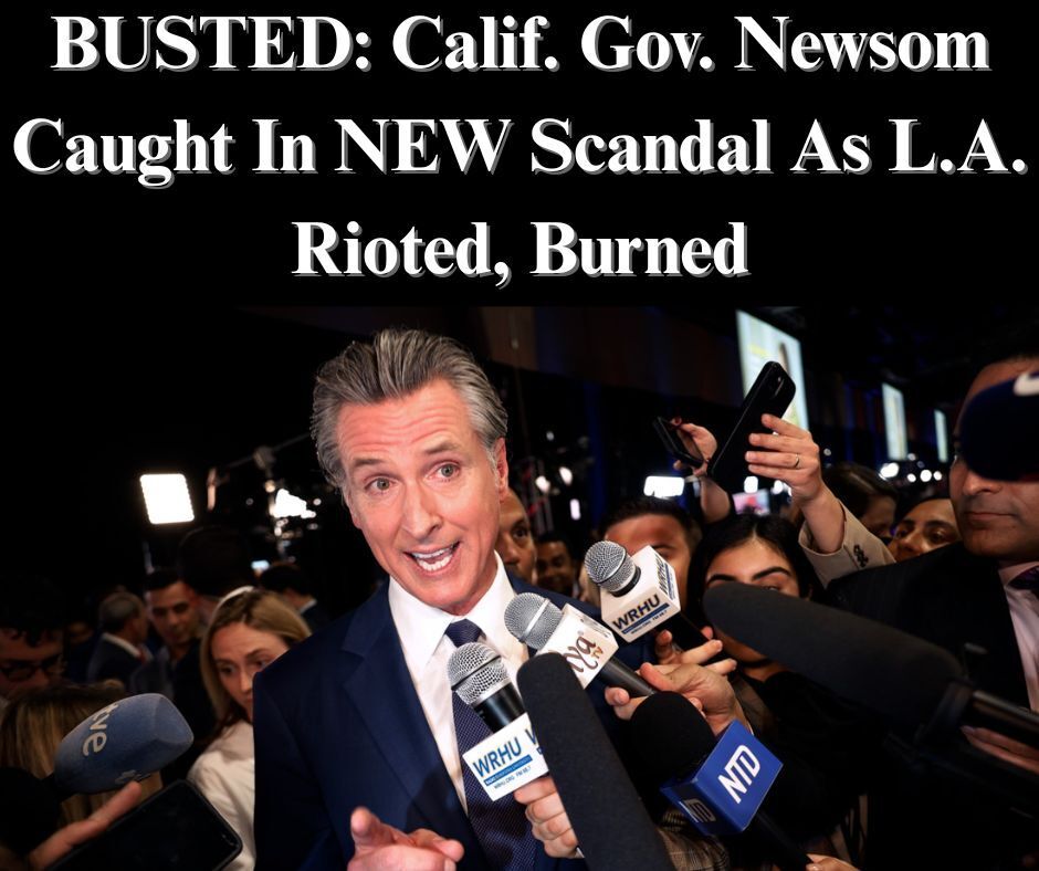 Newsom Attended Wine Tasting Event As Anti-ICE Riots Rocked L.A.: Report