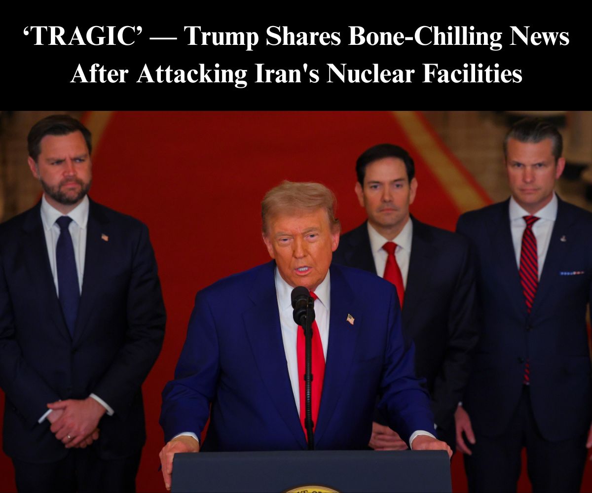 Trump Addresses Country After Ordering Military to Strike Iran’s Nuke Sites