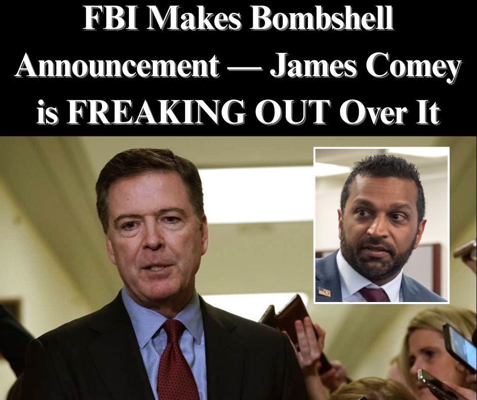 James Comey Complains About Patel, Bongino Reopening FBI Cases