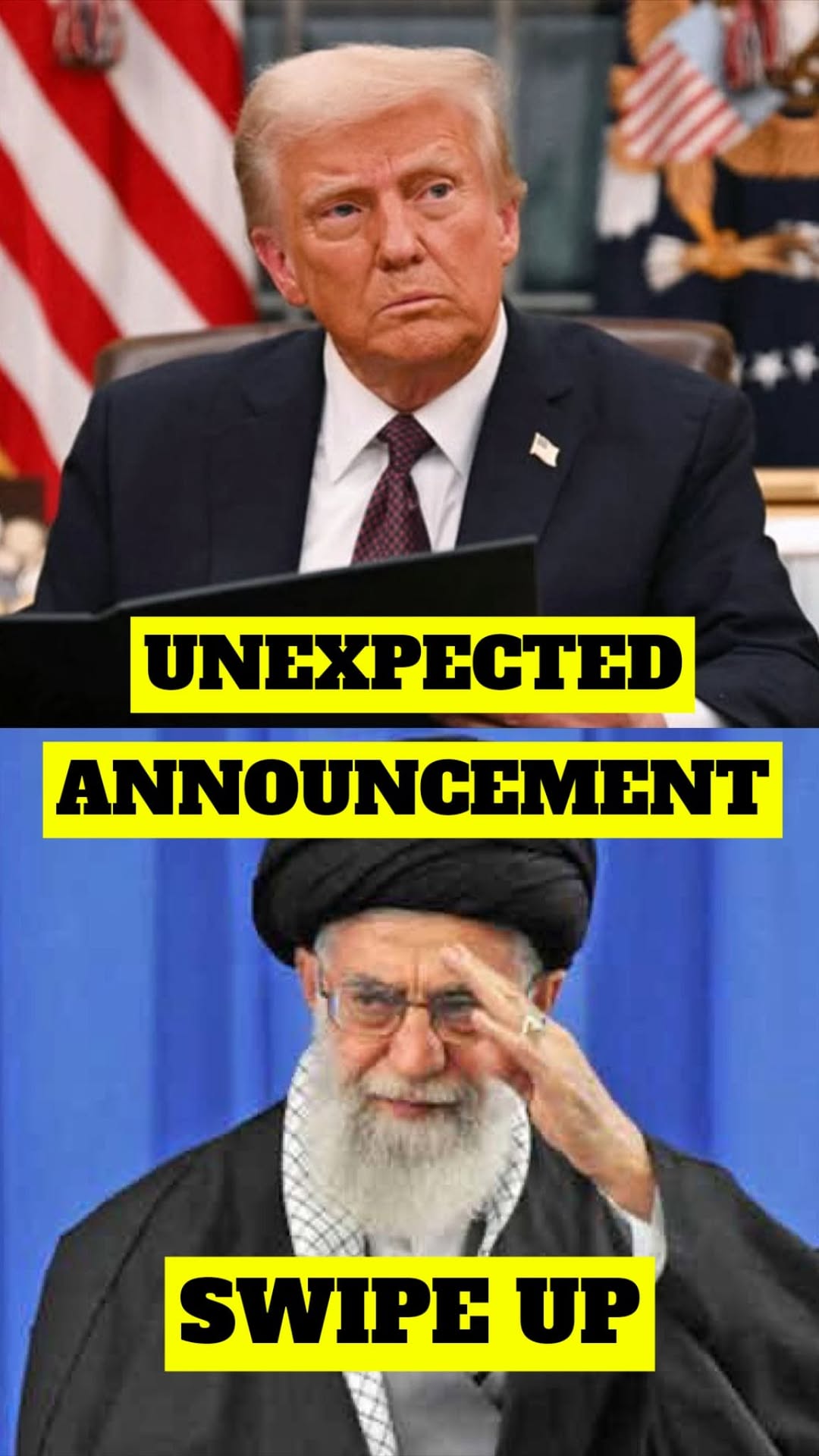 Trump Issues Direct Warning to Iran’s Supreme Leader