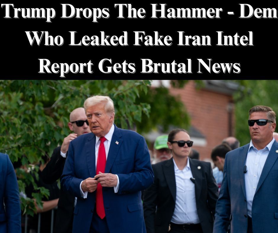 Trump Presses Media Over Who Leaked DIA Report On Iran