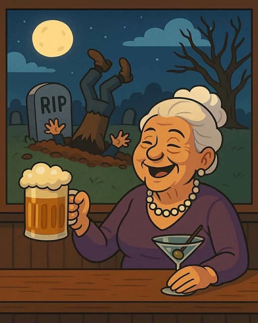 An old man and woman were married for years