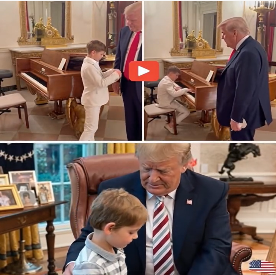 Ivanka Trump Shares Sweet Video of Son Theo Playing Piano for Grandfather President Trump at the White House