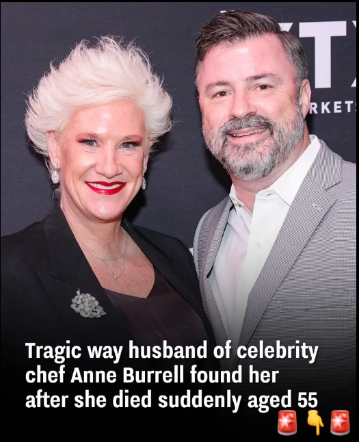 Devastating moment Anne Burrell’s spouse found the beloved TV chef after unexpected death at 55