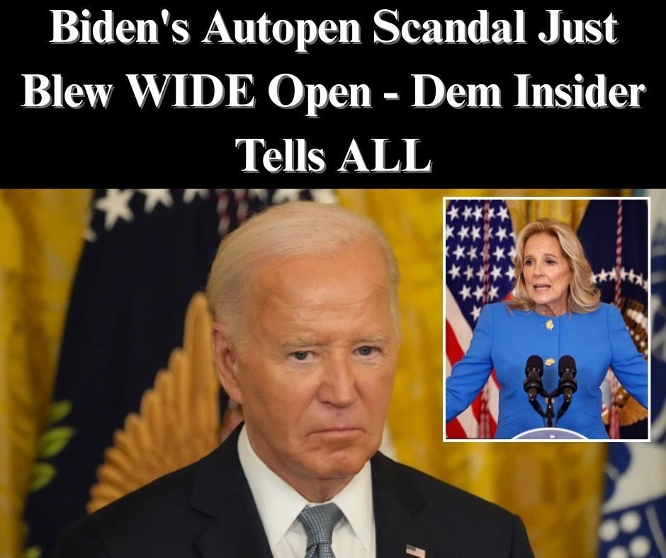 Former DNC Official Drops Insider Details About Biden Autopen Scandal