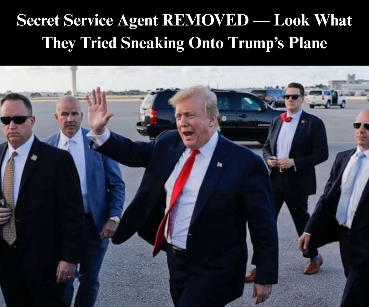 Secret Service Agent Protecting Trump Tried Sneaking Wife Onto Trump Plane