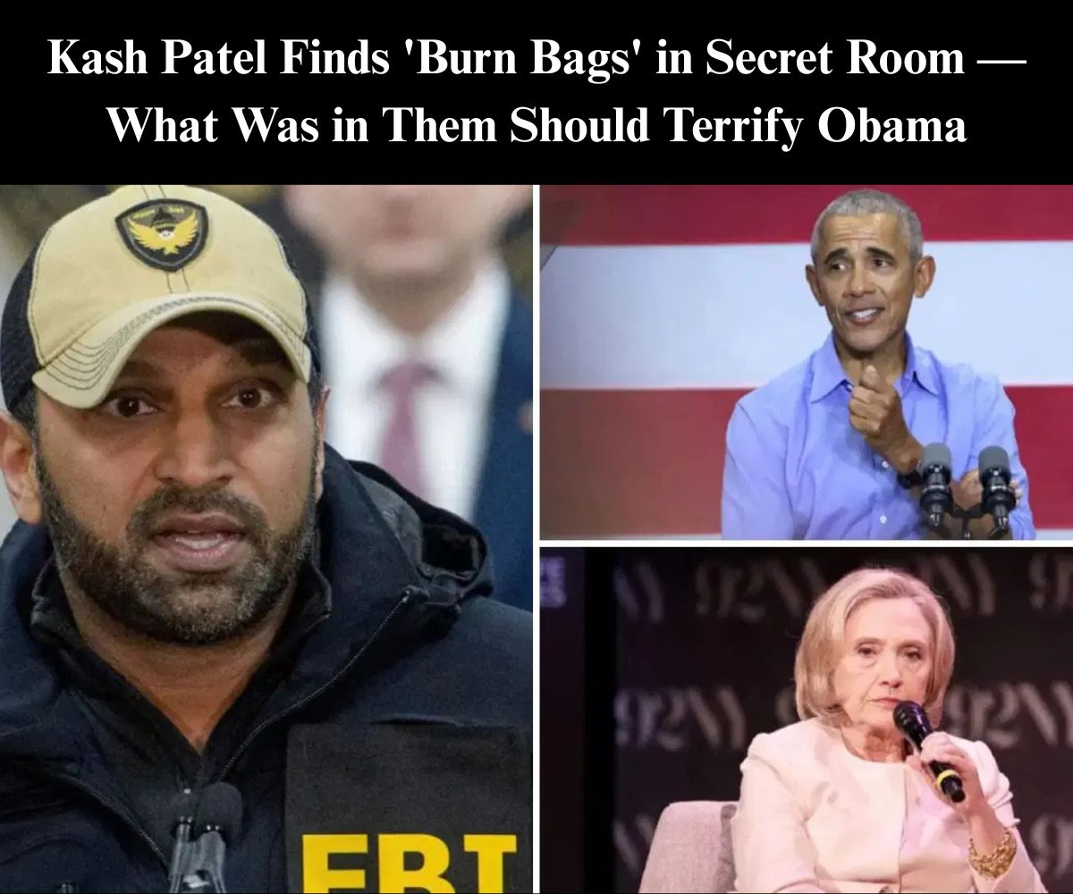 Patel Finds ‘Burn Bags’ in Secret FBI Room, Hands Docs Over To Congress