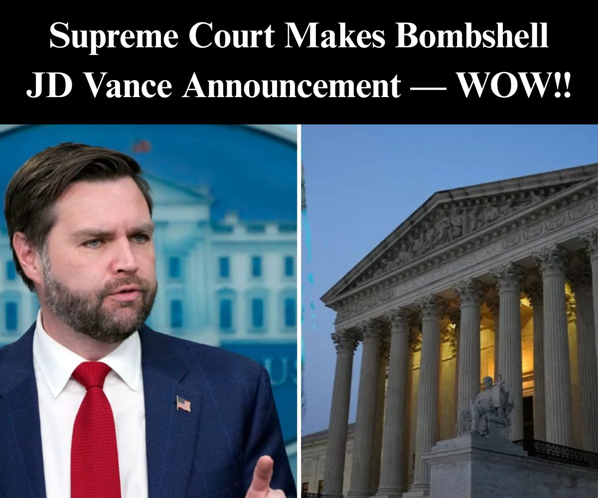Supreme Court Agrees To Hear Case Involving JD Vance