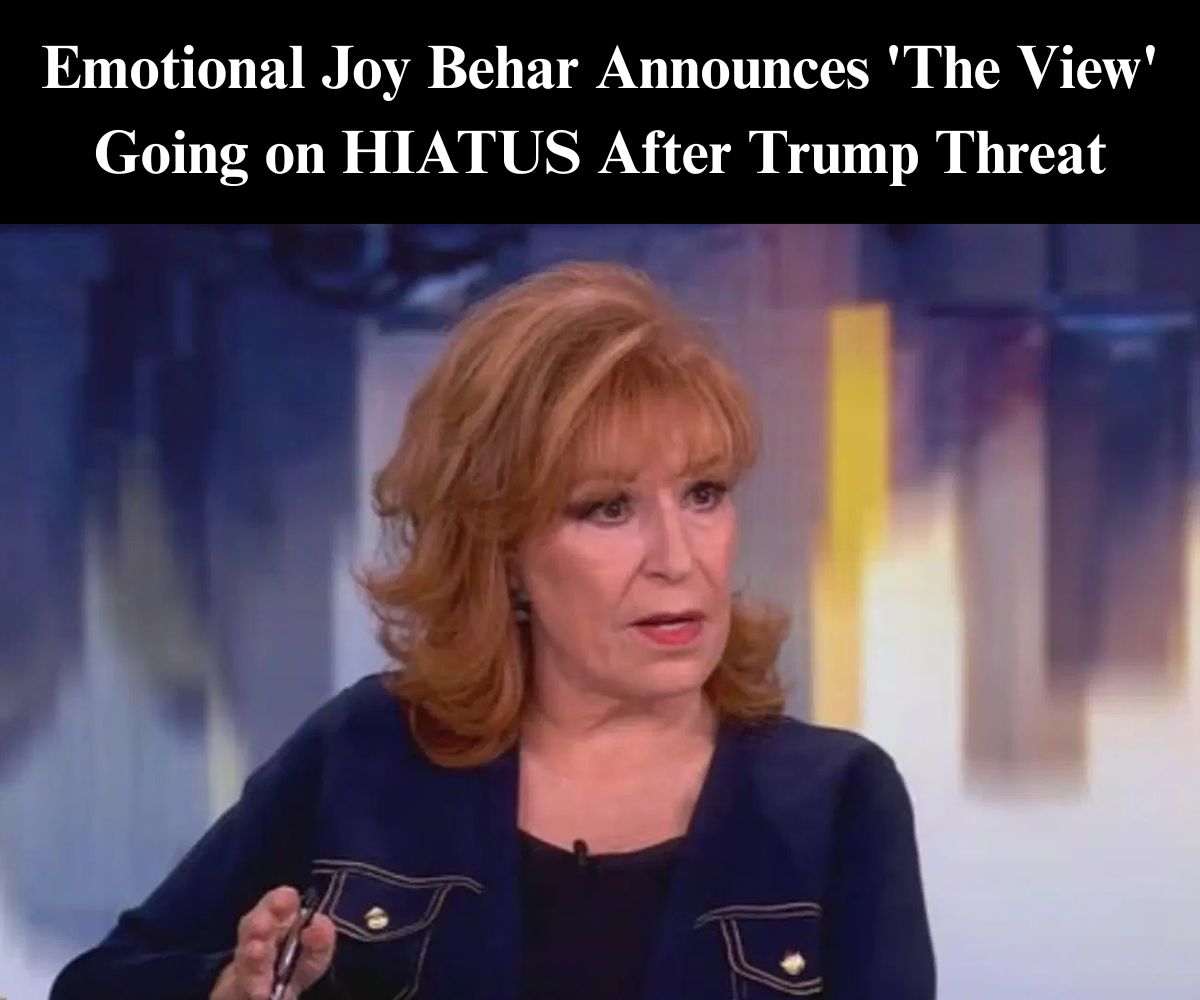 Joy Behar Announces ‘The View’ Going on HIATUS After Trump Threats
