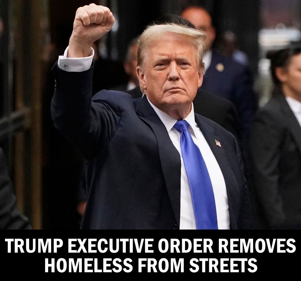 “Trump’s Blitz on Homelessness: Streets Cleared, Camps Banned — 🇺🇸 Executive Order Sparks Firestorm”