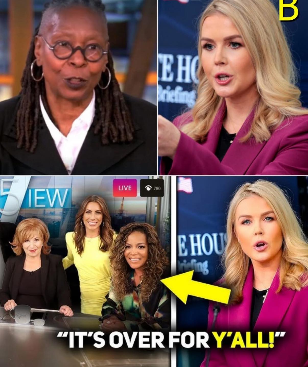 The Clash Between Karoline Leavitt and “The View”: A Crisis of Trust in Mainstream Media