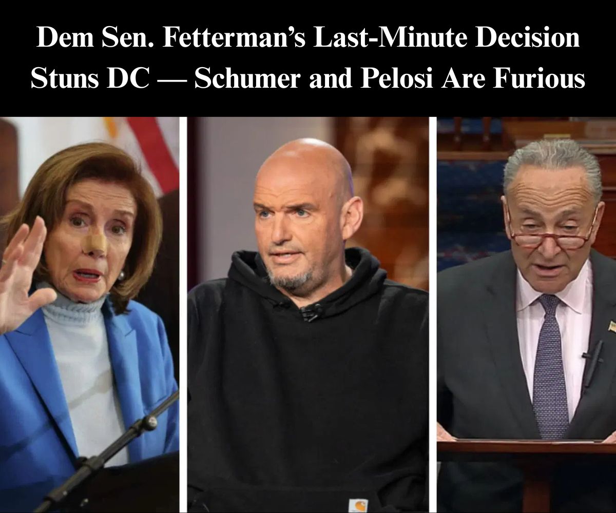 Fetterman Outrages Democrats Again With Statement About ICE