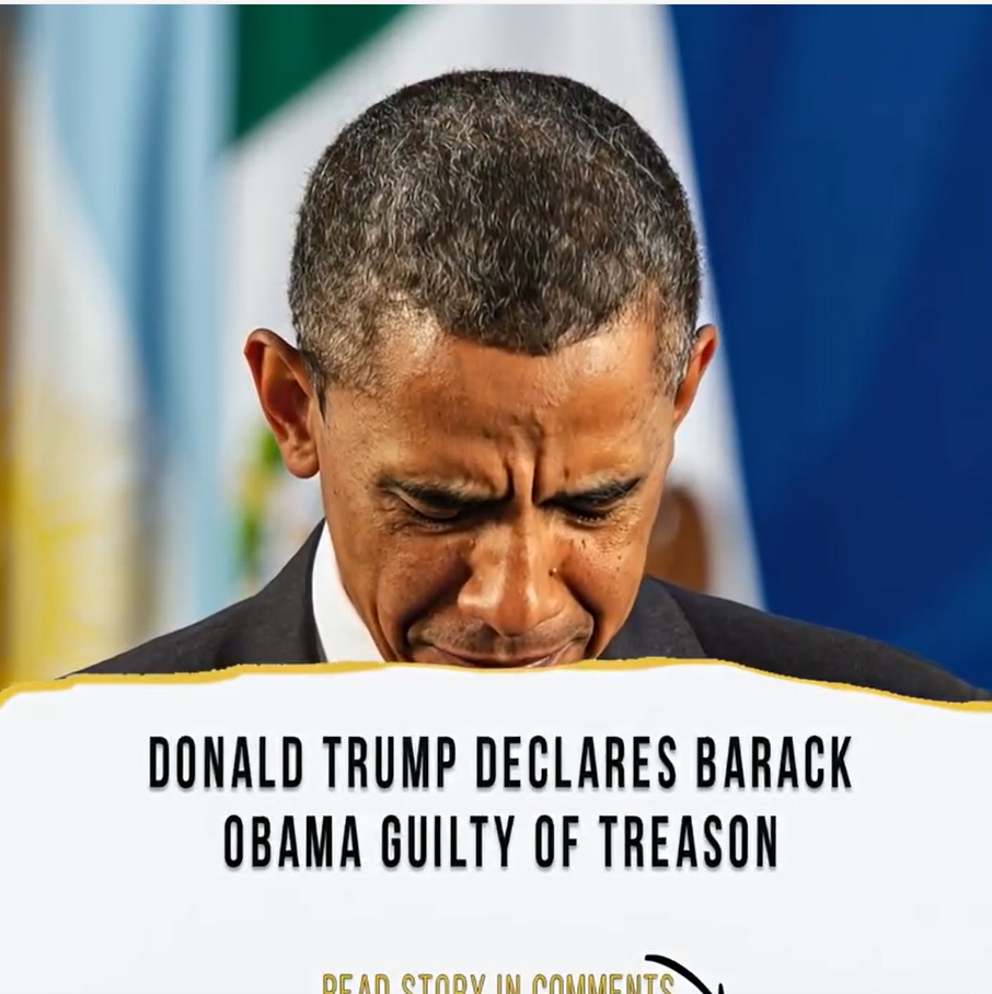 Donald Trump Declares Barack Obama Guilty of Treason