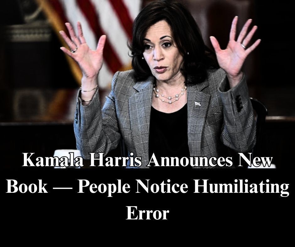 Kamala Savagely Trolled After Announcing New Book On Failed Prez Run