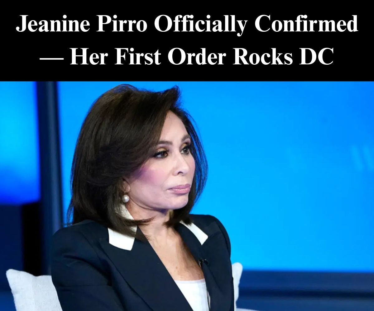 Pirro Makes Big Move After Senate Confirms Her As US Attorney